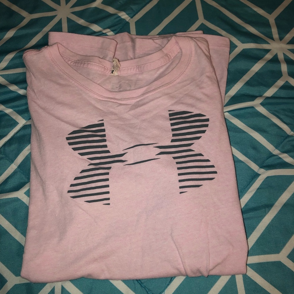 Under Armour Pink T-shirt